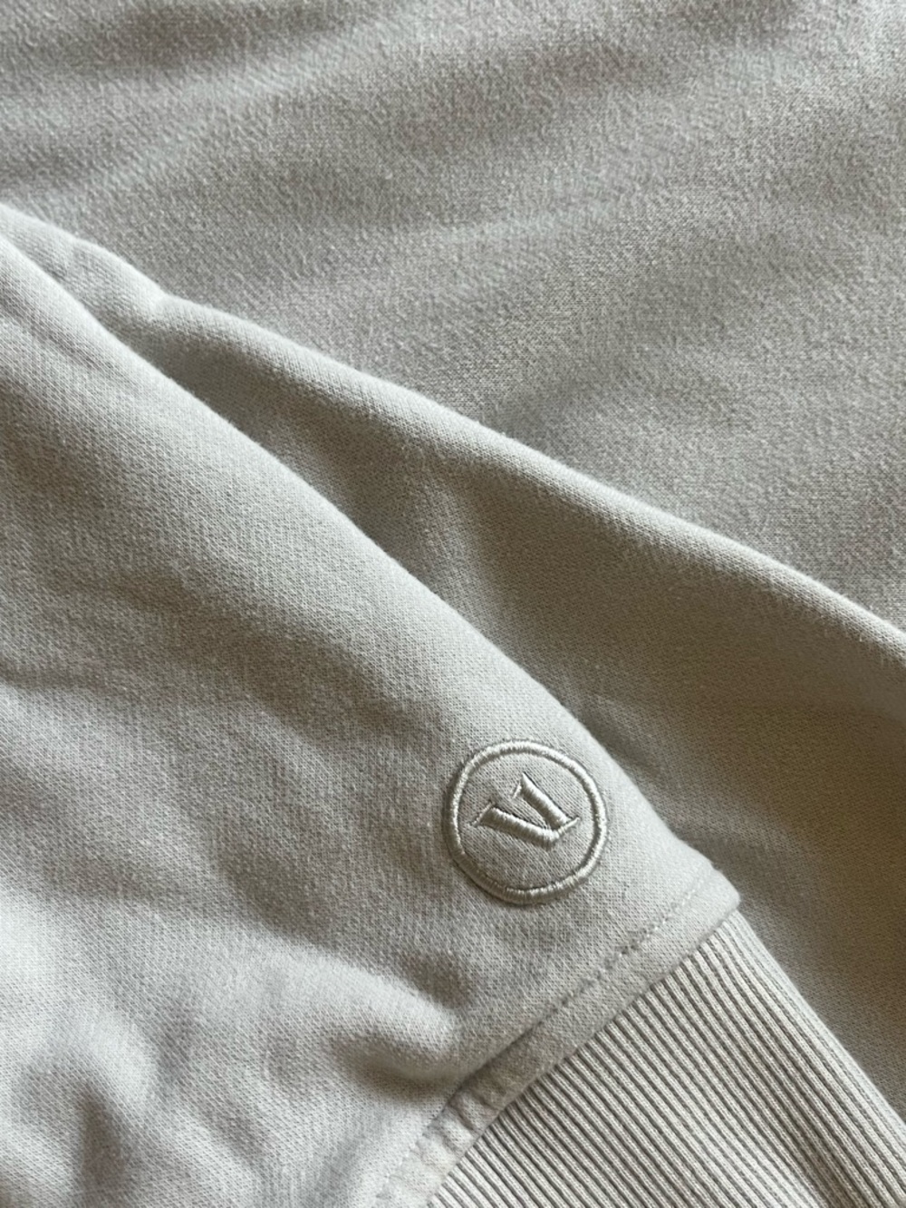 Vuori Light Taupe Half-Zip Pullover - Picture 5 of 7